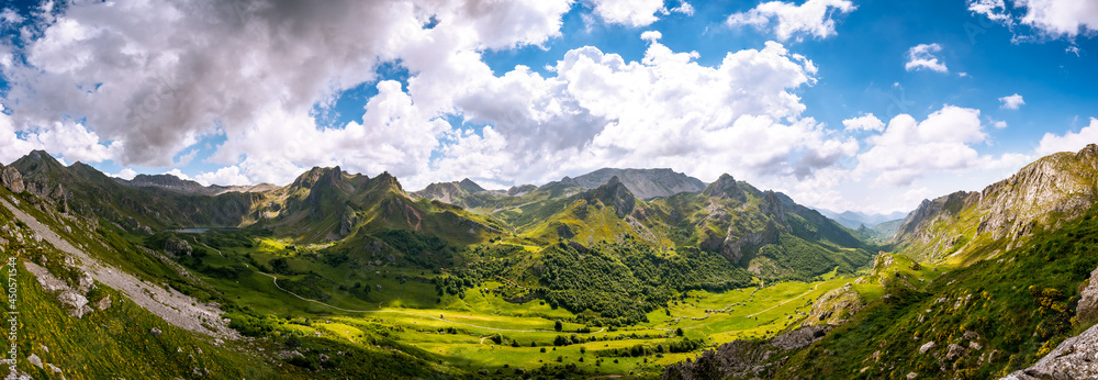 landscape with mountains, Asturias