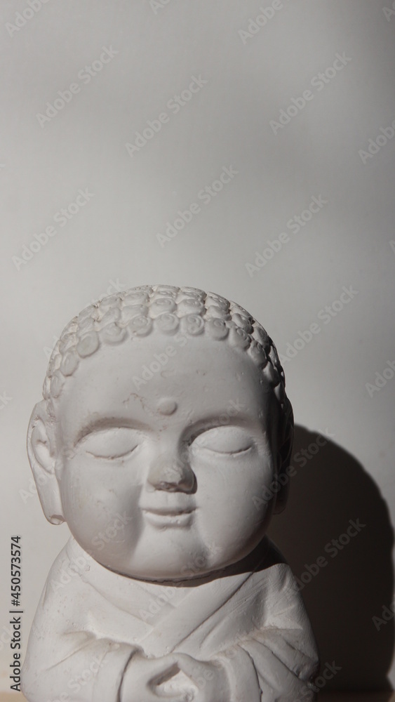 white statue of buddha