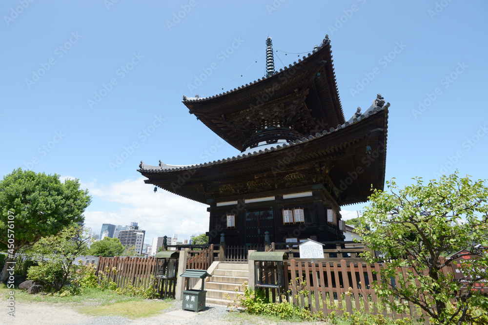 愛染堂勝鬘院　多宝塔　大阪市天王寺区