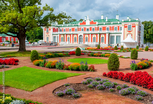 Kadriorg palace and gardens in Tallinn, Estonia