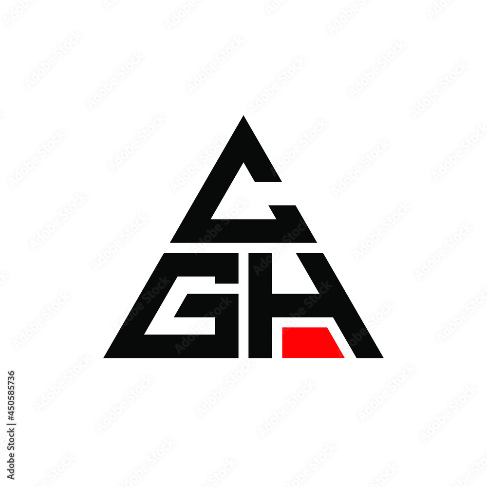 CGH triangle letter logo design with triangle shape. CGH triangle logo design monogram. CGH triangle vector logo template with red color. CGH triangular logo Simple, Elegant, and Luxurious Logo. CGH CGH triangle letter logo design with triangle shape. CGH triangle logo design monogram. CGH triangle vector logo template with red color. CGH triangular logo Simple, Elegant, and Luxurious Logo. CGH