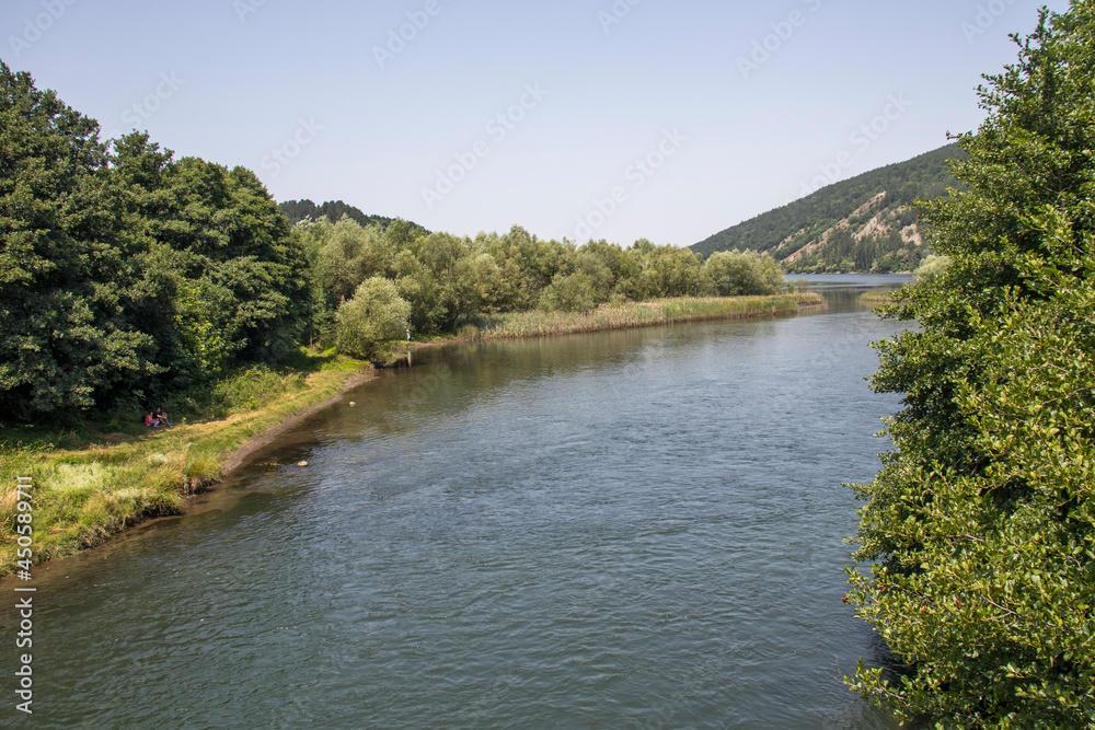 Summer view of Pancharevo lake, Bulgaria Summer view of Pancharevo lake, Bulgaria