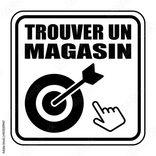 Logo trouver un magasin.