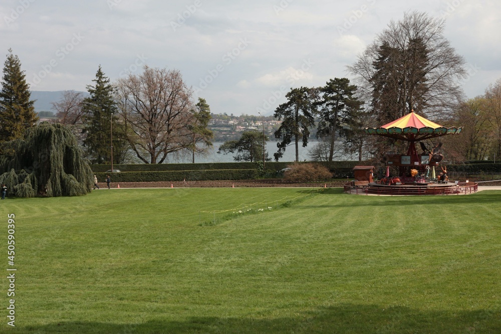 garden in the park