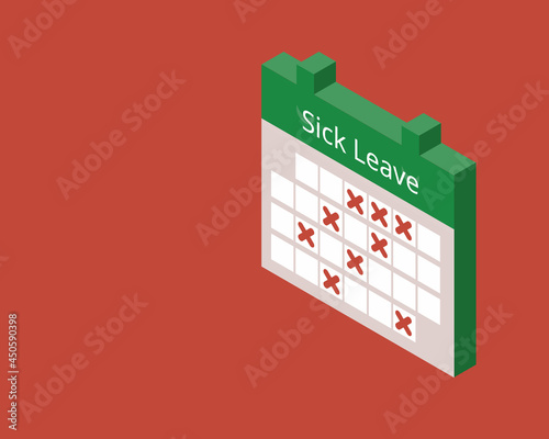 employee takes too much sick leave at work
