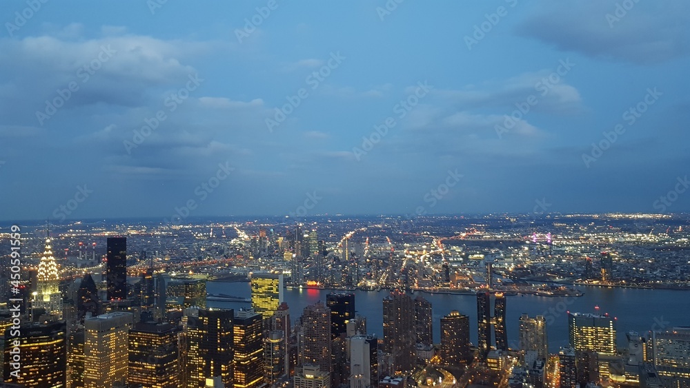Obraz premium city skyline