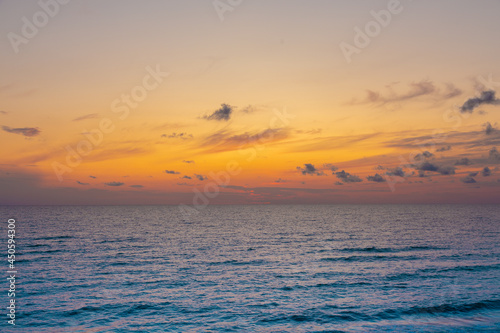 Beautiful sunset on the beach © Photo by ERIKS ROZE