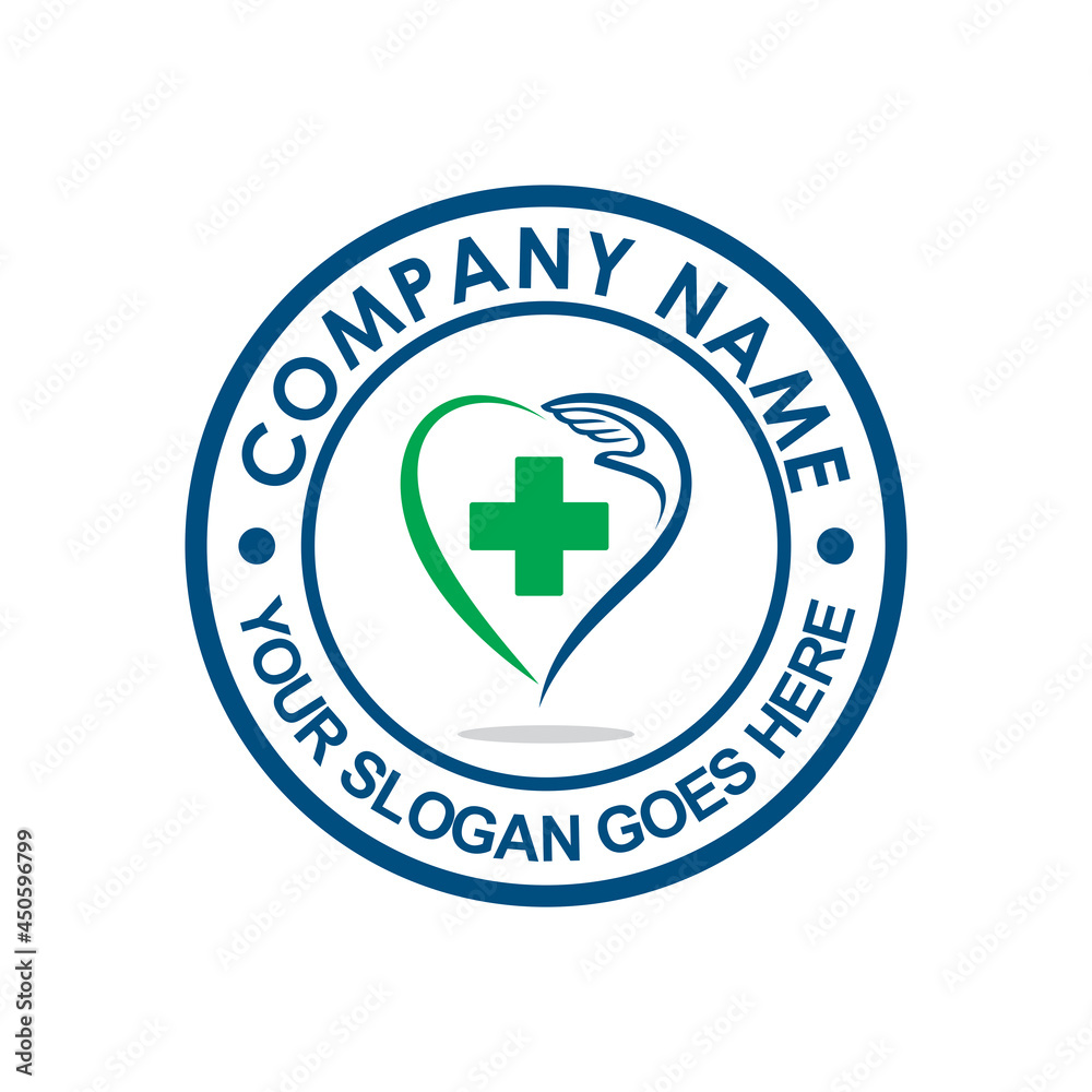 Obraz premium medical logo , pharmacy logo vector