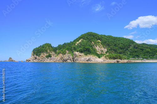 Sasagawanagare Coastline, Murakami City, Niigata Pref., Japan photo