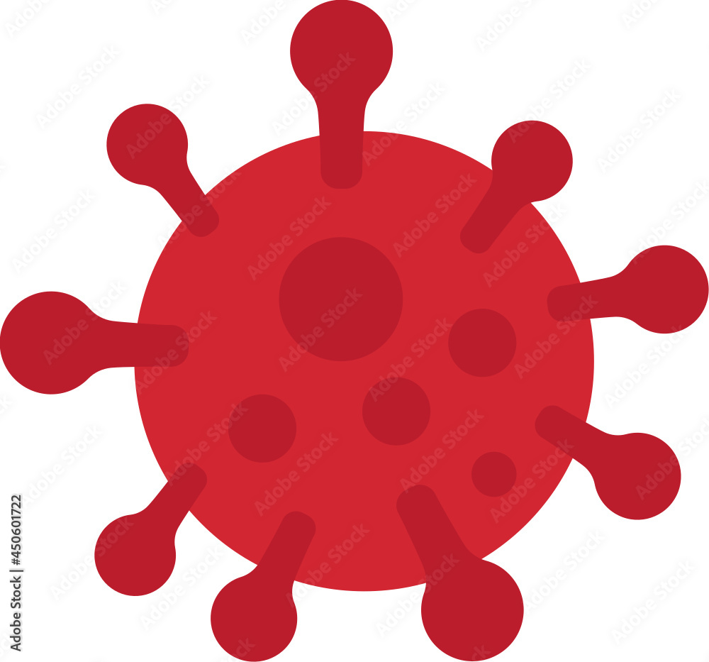 Coronavirus icon. Covid concept icon style Coronavirus icon. Covid concept icon style