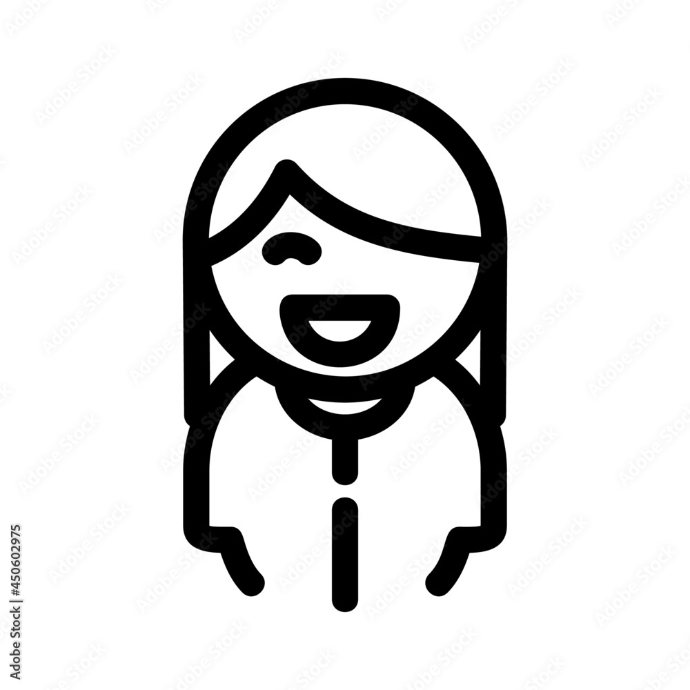 girl icon or logo isolated sign symbol vector illustration - high quality black style vector icons
girl icon or logo isolated sign symbol vector illustration - high quality black style vector icons