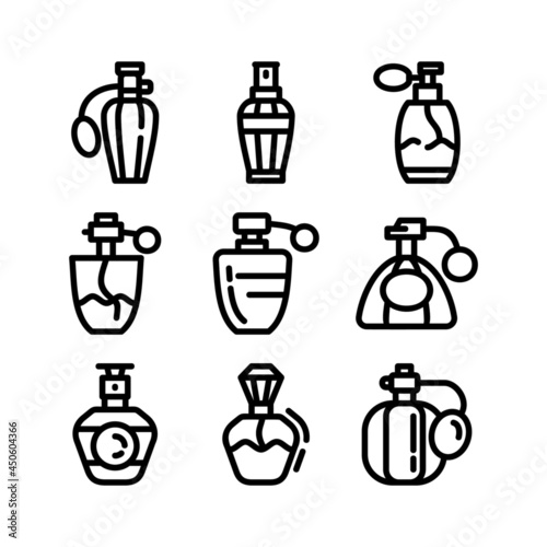 perfume icon or logo isolated sign symbol vector illustration - high quality black style vector icons 
