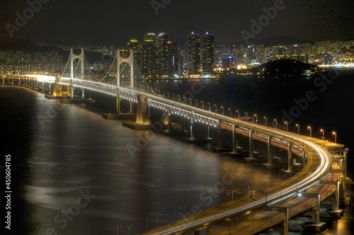 Gwangandaegyo Bridge Night View