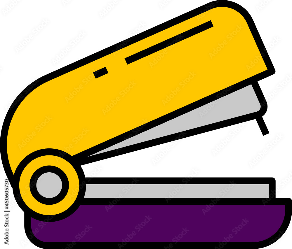 Staple icon. School concept icon style Staple icon. School concept icon style