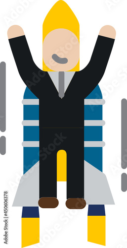 Boosting potentials icon. Business Motivation
