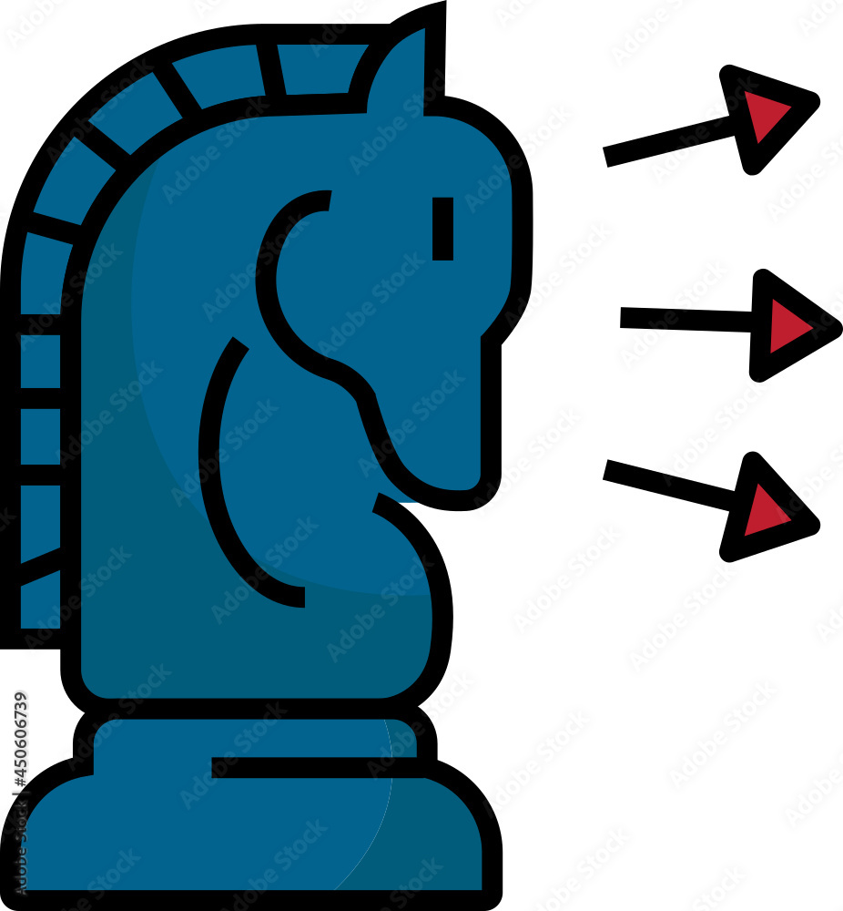 Strategy icon. SEO marketing concept icon style Strategy icon. SEO marketing concept icon style