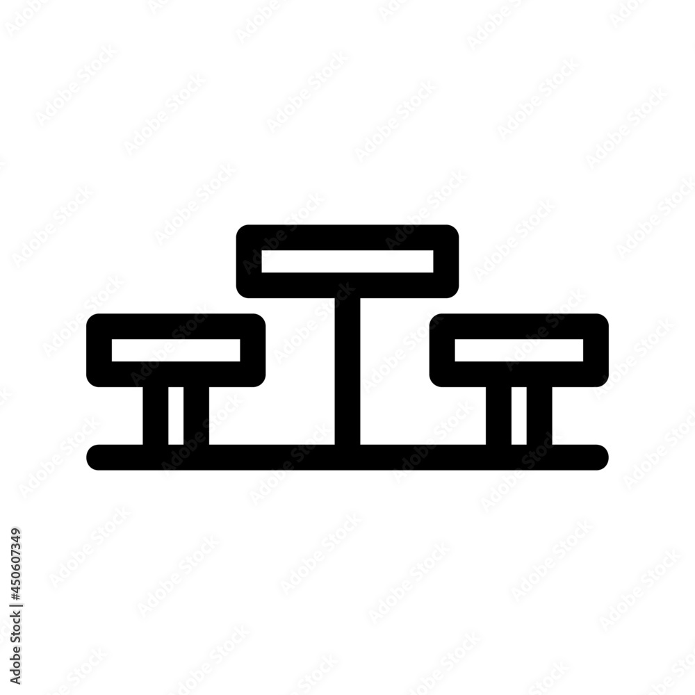bench icon or logo isolated sign symbol vector illustration - high quality black style vector icons
bench icon or logo isolated sign symbol vector illustration - high quality black style vector icons