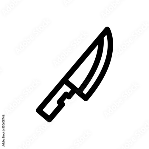 hunting knife icon or logo isolated sign symbol vector illustration - high quality black style vector icons
