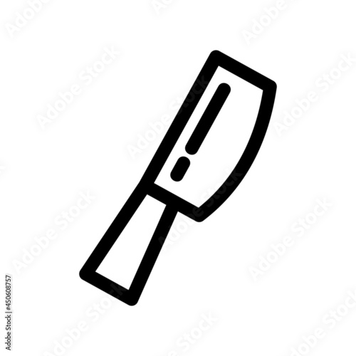 hunting knife icon or logo isolated sign symbol vector illustration - high quality black style vector icons
