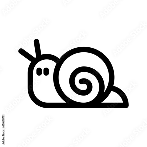 snail icon or logo isolated sign symbol vector illustration - high quality black style vector icons
