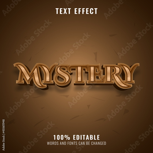 old ancient egypt mystery text effect
