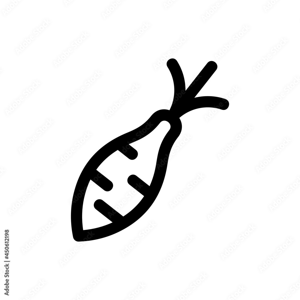 turnip icon or logo isolated sign symbol vector illustration - high quality black style vector icons
