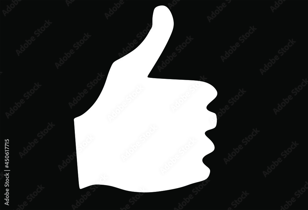This is Thumbs up vector art. This is Thumbs up vector art.