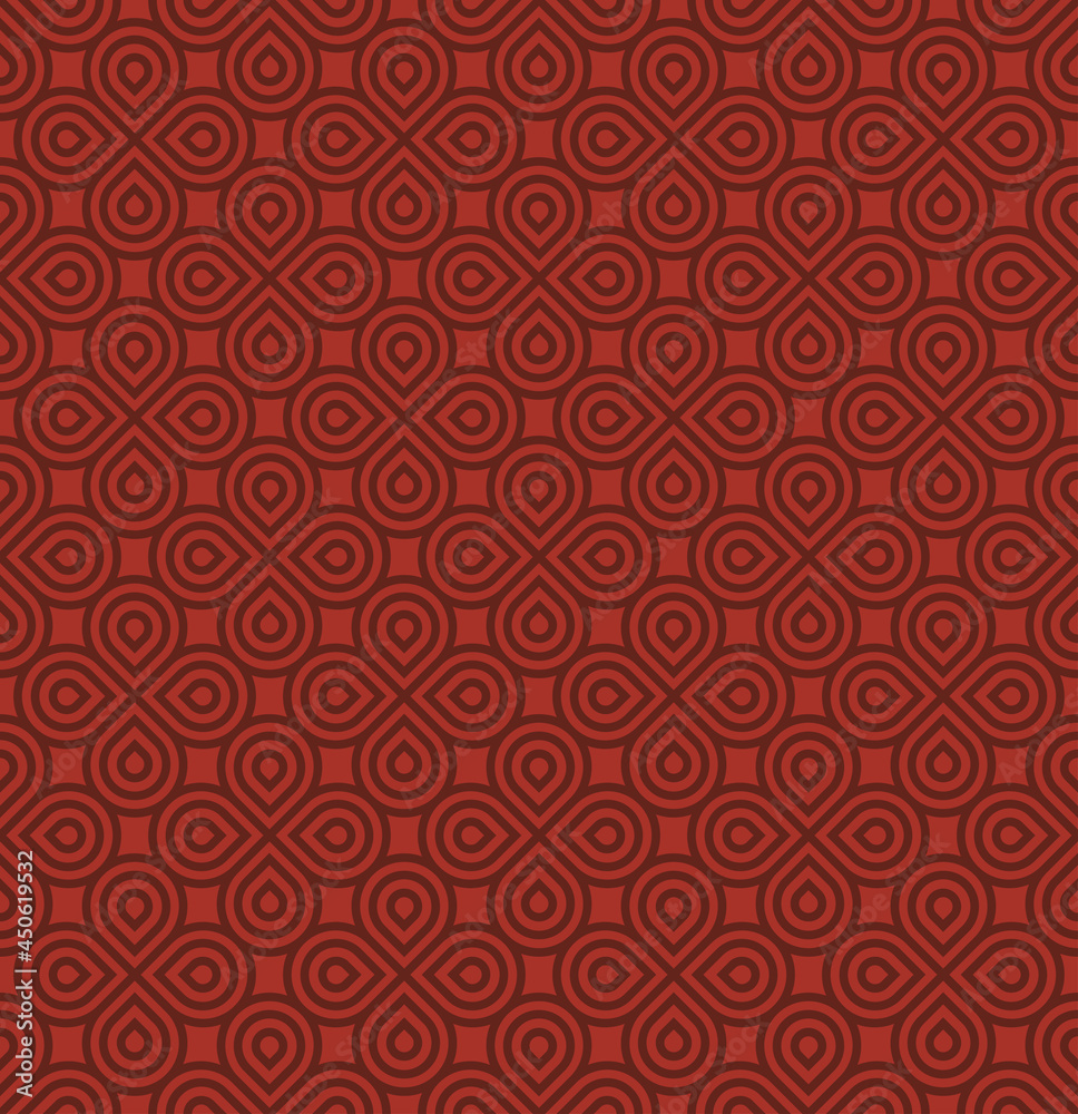 geometric red pattern