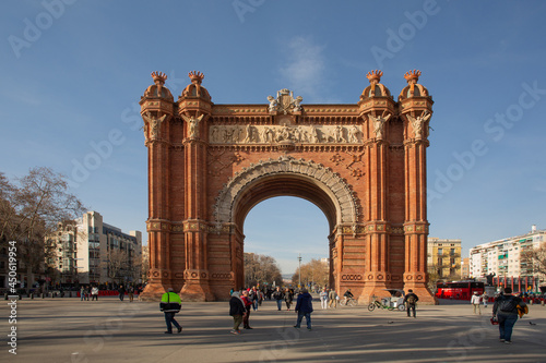 Arc de Triomf Barcelona Spain © Steve Lovegrove