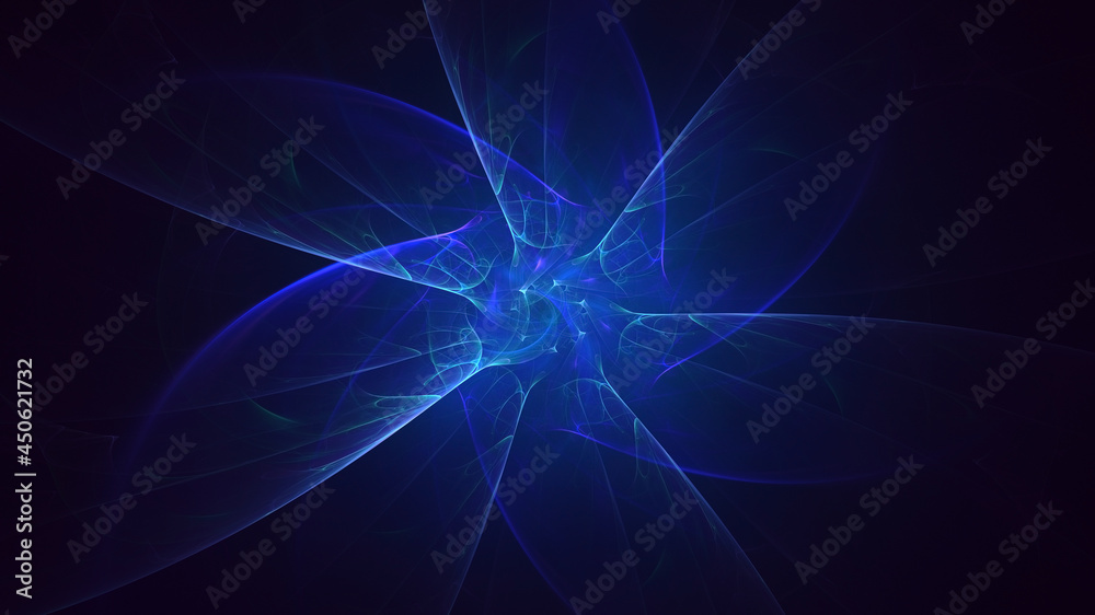 3D rendering abstract multicolor fractal light background 3D rendering abstract multicolor fractal light background