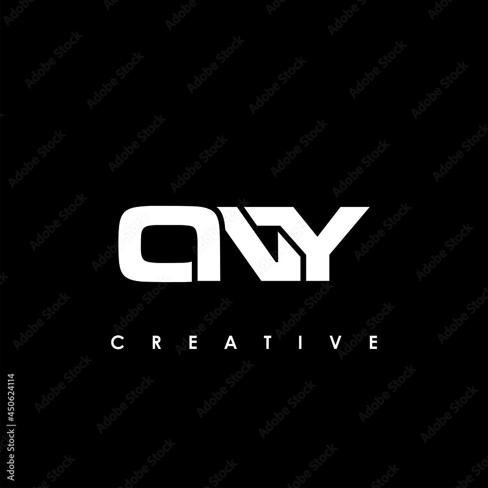 ONY Letter Initial Logo Design Template Vector Illustration