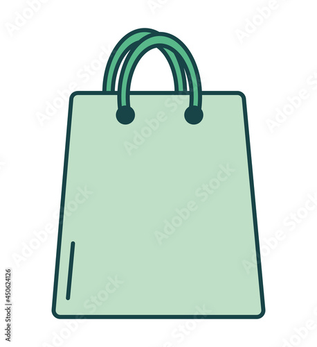 green ecobag representation
