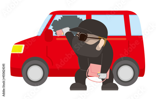 車上荒らし