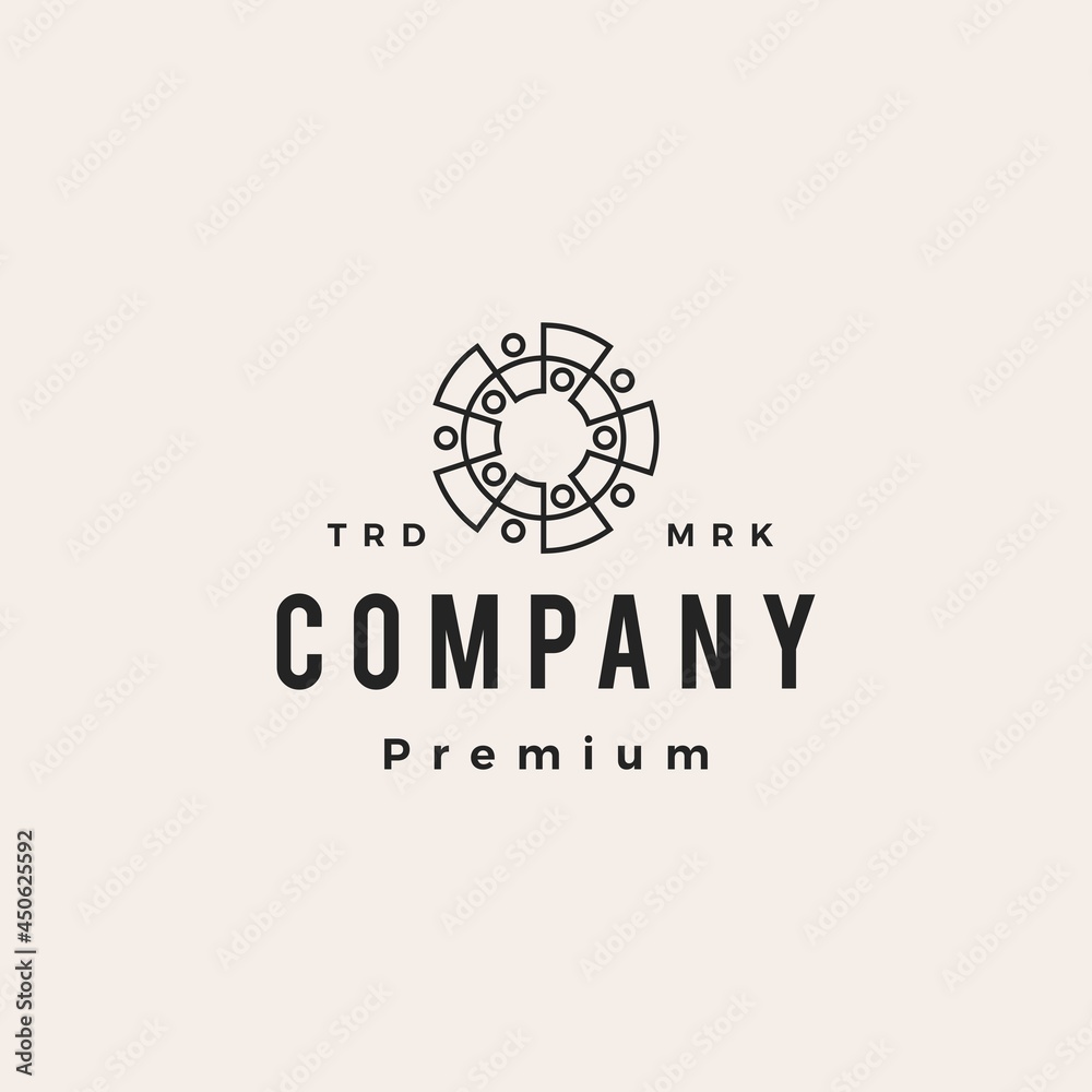 ten people family team group of 10 human hipster vintage logo vector icon illustration ten people family team group of 10 human hipster vintage logo vector icon illustration