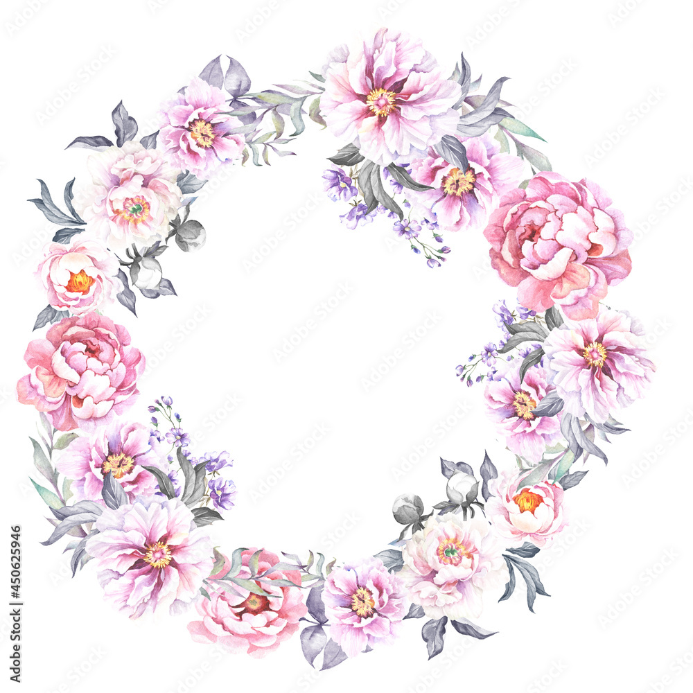 flowers wreath