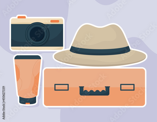 four trip icons