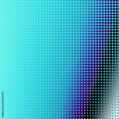 Abstract geometric polka dot background