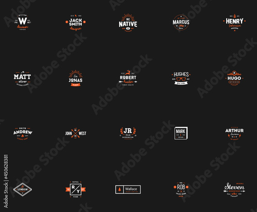 set of transport icons