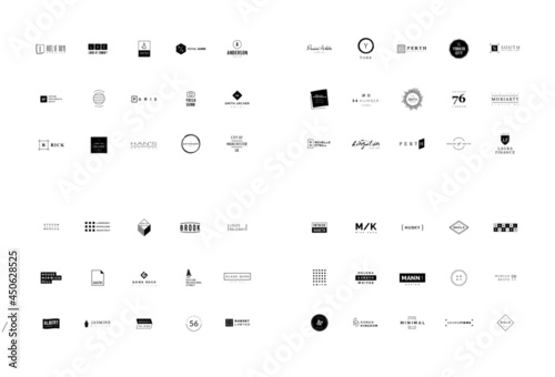 set of icons