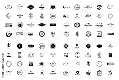 set of icons