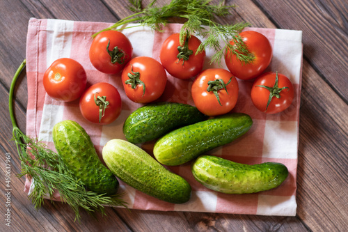 fresh vegetables on the table