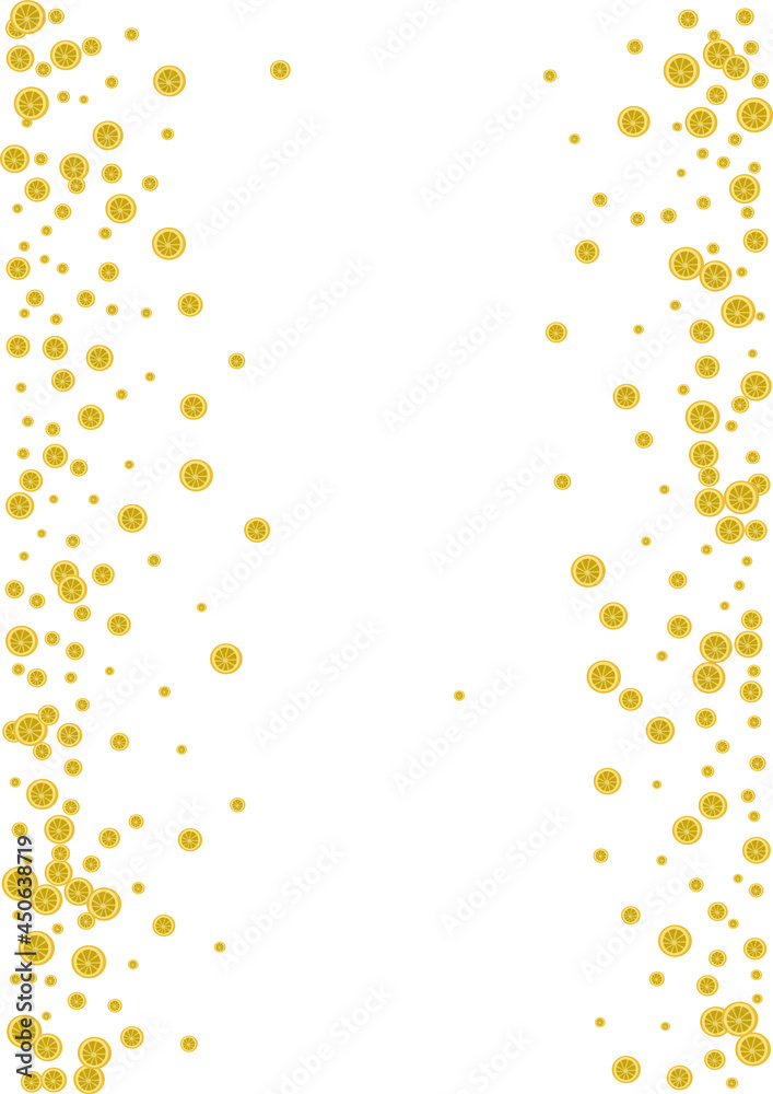 Bright Lime Background White Vector. Lime Dessert Illustration. Bright Nature Citrus. Juicy Wrapping Pattern. Bright Lime Background White Vector. Lime Dessert Illustration. Bright Nature Citrus. Juicy Wrapping Pattern.