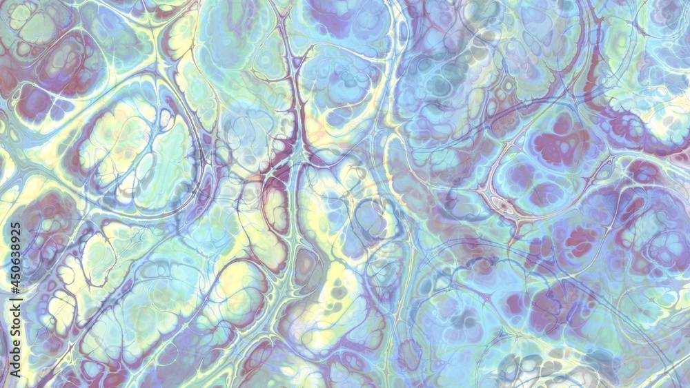 Digital fractal pattern. Abstract background.