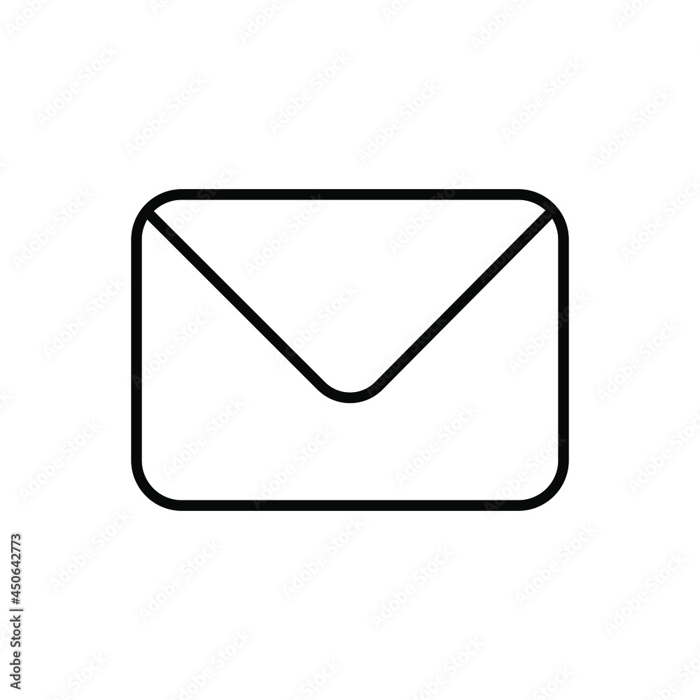 Email vector icon. Mail illustration symbol. post sign or logo. Email vector icon. Mail illustration symbol. post sign or logo.