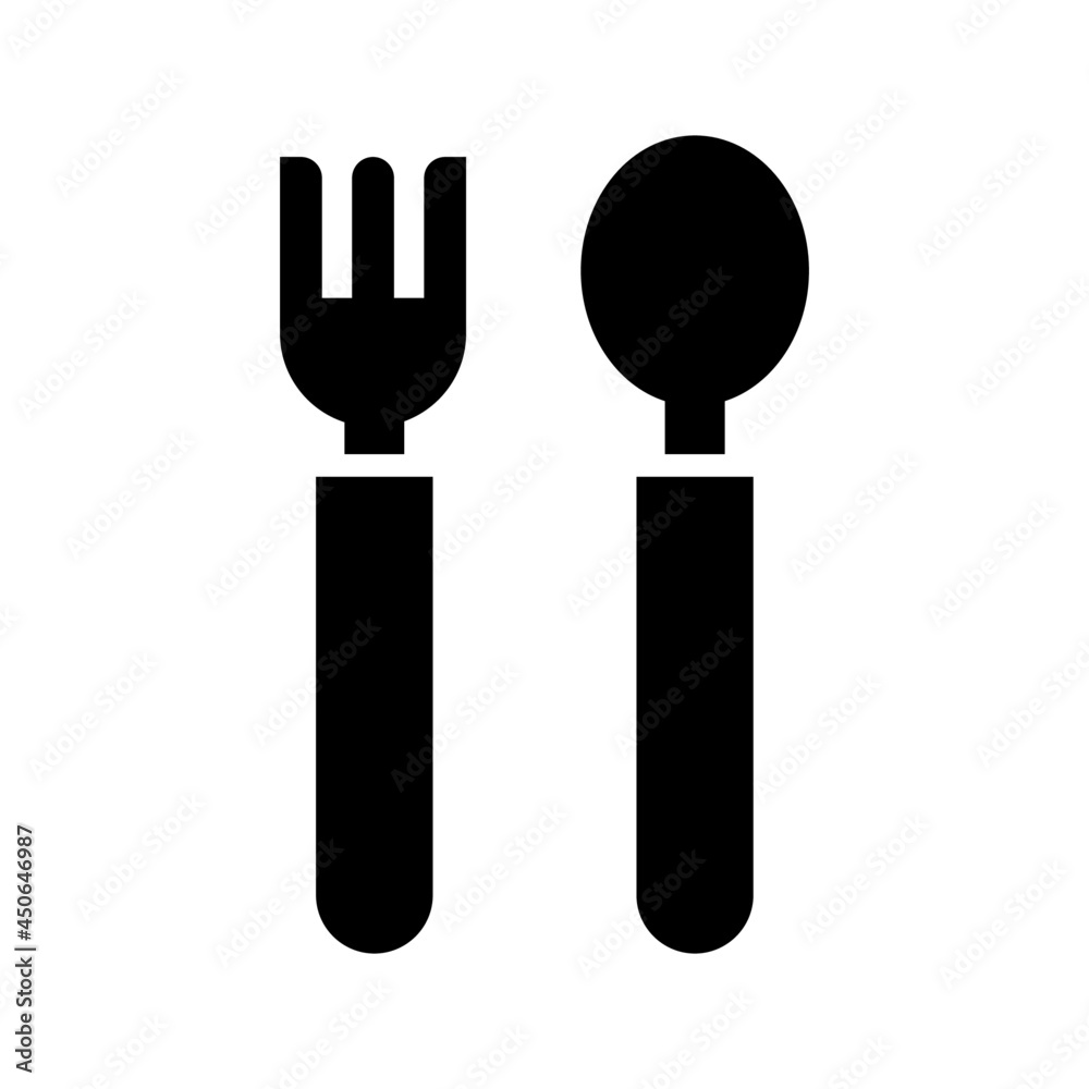 Fototapeta premium utensil icon or logo isolated sign symbol vector illustration - high quality black style vector icons 