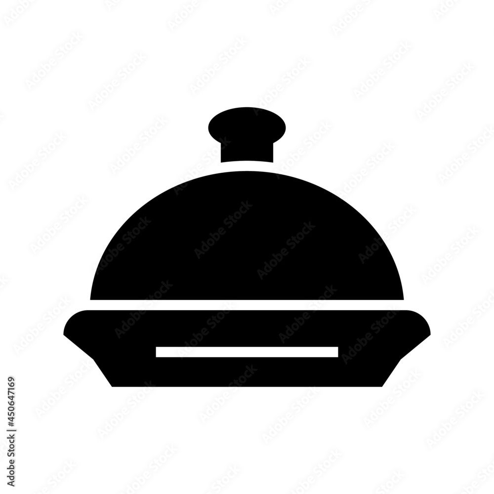 Obraz premium plate icon or logo isolated sign symbol vector illustration - high quality black style vector icons 