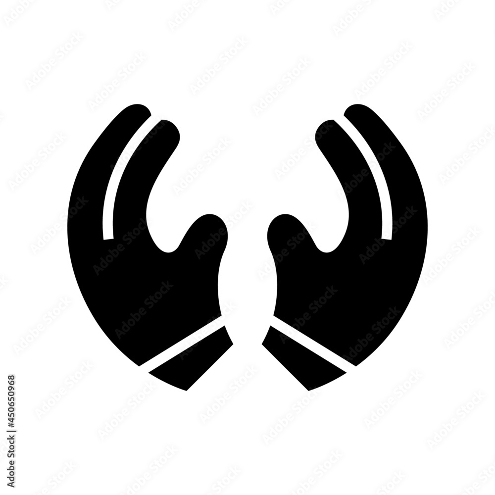 Obraz premium pray icon or logo isolated sign symbol vector illustration - high quality black style vector icons