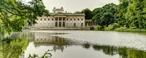 Warsaw  Lazienki Park  HDR Image