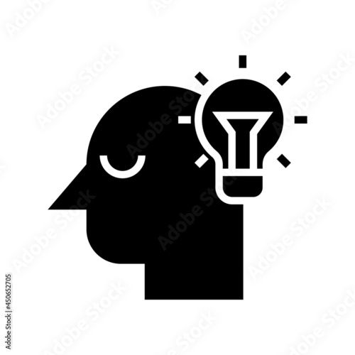 thinker icon or logo isolated sign symbol vector illustration - high quality black style vector icons
