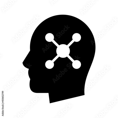 thinker icon or logo isolated sign symbol vector illustration - high quality black style vector icons
